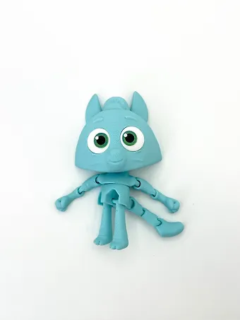 Фигурка 3D Котёнок Мур (80004999) (8х15х3)