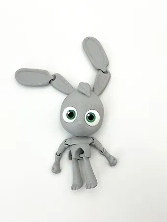 Фигурка 3D Зайчонок Скок (80005999) (6х9х2)